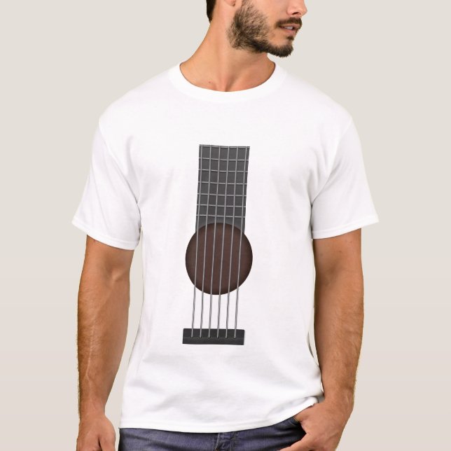Camiseta Cordas de Violão (Frente)