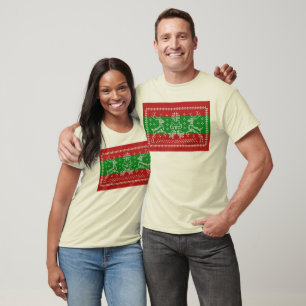 Camiseta Cordéis de camisolas e camisolas do Xmas