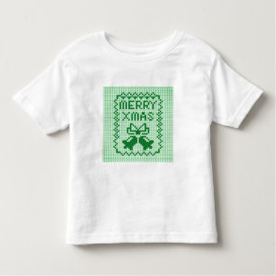 Camiseta Cordéis feios de camisolas e Feliz Natal w