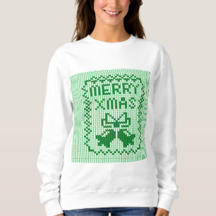 Camiseta Cordéis feios de camisolas e Feliz Natal w