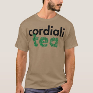 Camiseta Cordialidade Tea Amante preto