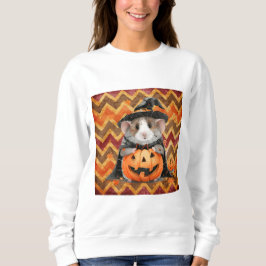 Camiseta Cordilheira Cuja Guiné Pig Halloween Chevron