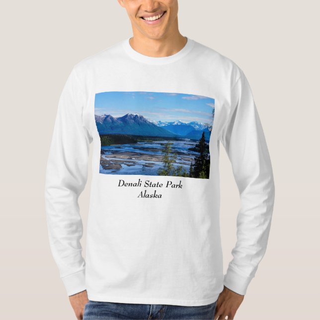 Camiseta Cordilheira de Denali (Frente)