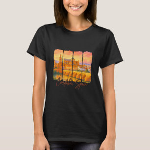 Camiseta Cordo Espanha Viagem Pincelada Cordo Lembrança
