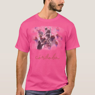 Camiseta Córdova - Espanha - Minimalista - Aquarela - Pacie