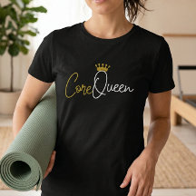 Camiseta Core Queen Pilates - Citação de Treino