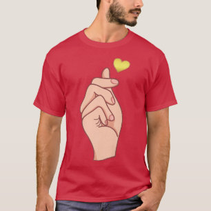 Camiseta Coreano K-Pop - Símbolo de Adoração Infantil - Con