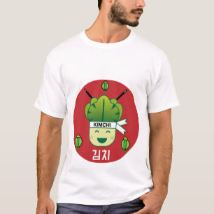 Camiseta Coreano Kimich Healthy Cabbage Comidas Apr
