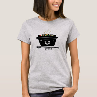 Camiseta Coreano Spicy soft Tofu Stew sopa Sundubu jigae