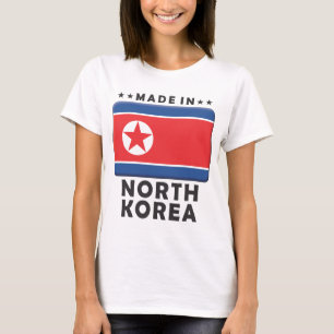 Camiseta Coreia do Norte feita
