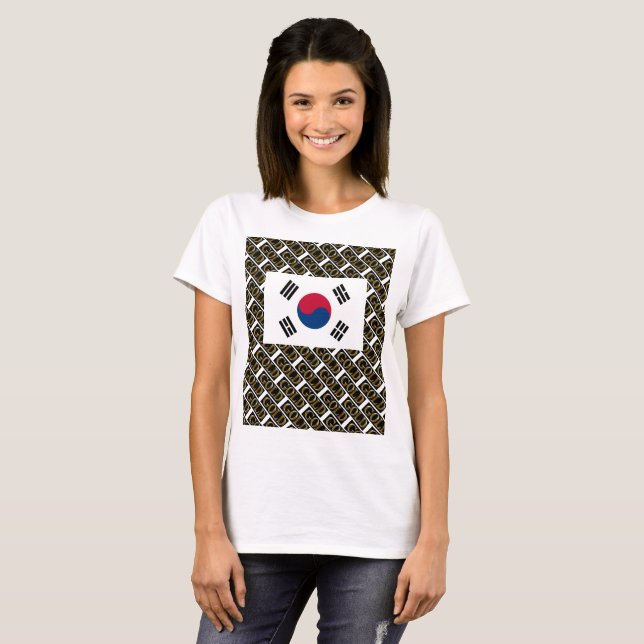 CAMISETA COREIA DO SUL (Frente Completa)