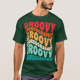 Camiseta Coreógrafo Vintage Retro 60s 70s 80s Vibes