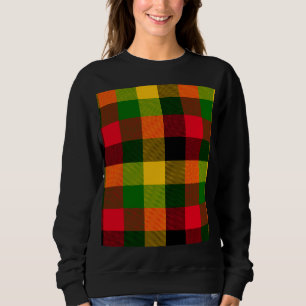 Camiseta Cores Africanas Rasta Reggae Xadrez Padrão Design