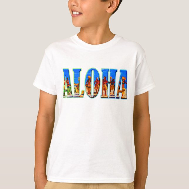 Camiseta Cores Aloha (Frente)