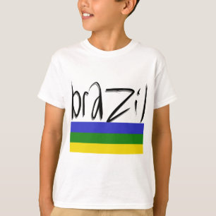 Camiseta Cores de Brasil!