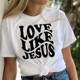 Camiseta Cores De Conforto, Trendência Shir, Amor Como Jesu