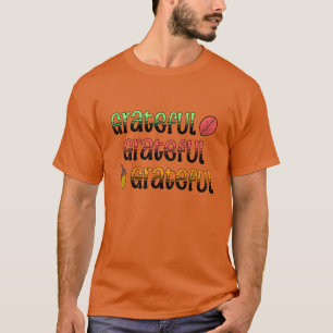 Camiseta Cores de Outono   Grato  