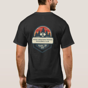 Camiseta Cores de queda da vala das Montanhas Rochosas - Im