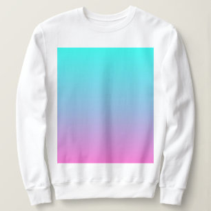 Camiseta Cores de sereia ombre, cor-de-rosa-abstrato