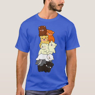 Camiseta Cores de sinalizador de Gay de Ordenador de Urso d