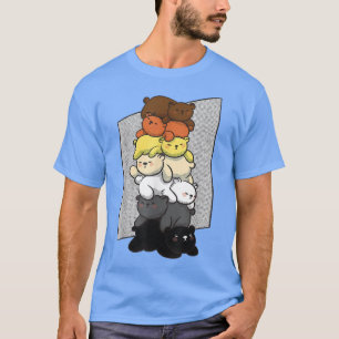 Camiseta Cores de sinalizador de Gay de Ordenador de Urso d