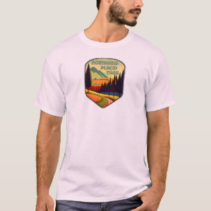 Camiseta Cores de Trilha de Northville-Placidez