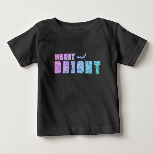 Camiseta Cores de Unicórnio Alegres e Brilhantes (Frente)