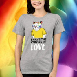 Camiseta Cores do Amor