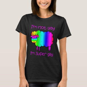 Camiseta Cores do arco-íris Orgulho Gay super Gay - CSD - G