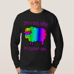 Camiseta Cores do arco-íris Orgulho Gay super Gay - CSD - G