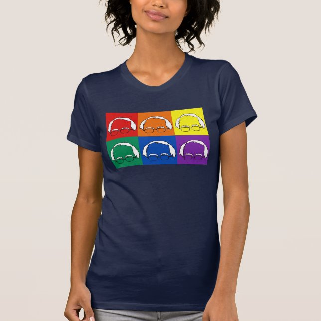 Camiseta Cores do Orgulho Bernie - LGBT - (Frente)