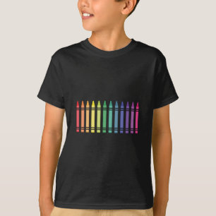Camiseta Cores do pastel