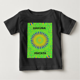 Camiseta Cores do Tecido Tradicional Africano Verde ouro