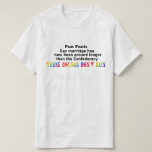 Camiseta Cores LGBTQA+ não executam a versão 1
