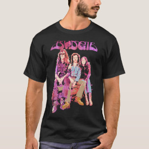 Camiseta Cores loucas da banda Budgie