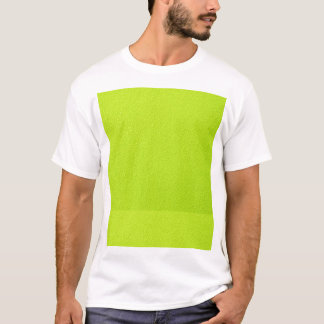 Camiseta Cores na moda de néon do verde limão brilhante