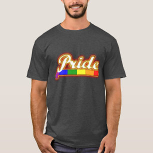 Camiseta Cores Orgulho Gay Orgulho Radiante