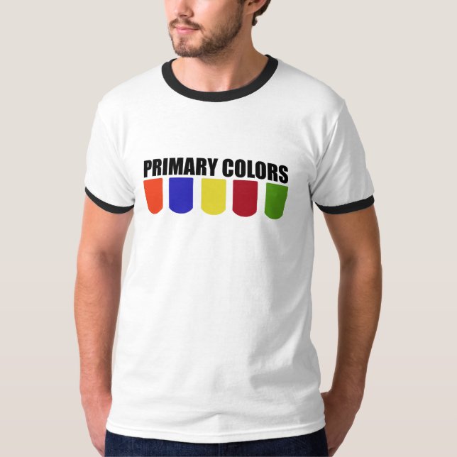 Camiseta Cores preliminares (guitarra) (Frente)