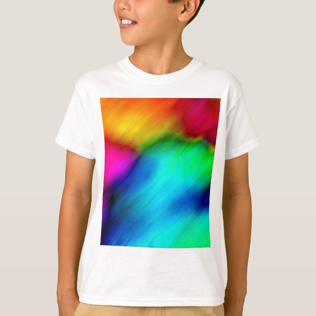 Camiseta Cores Psicodélicas (Frente)