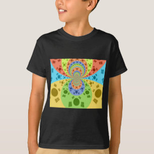 Camiseta Cores Tradicionais do ouro Vermelho Africano