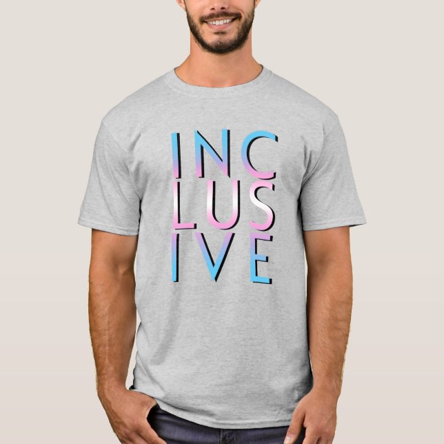 Camiseta Cores Trans Inclusivas (Frente)