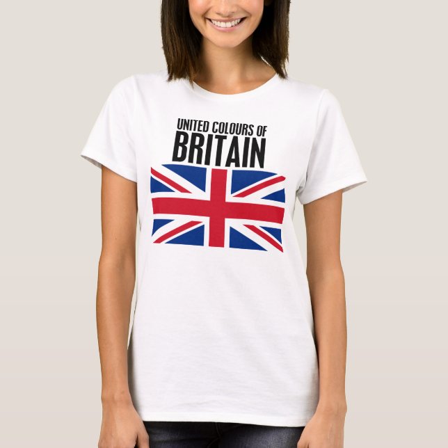 Camiseta Cores unidas de Grâ Bretanha (Frente)