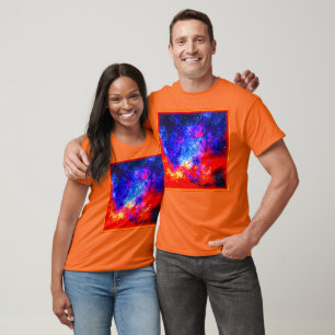 Camiseta Cores Vibrantes de Nebulosas. Comprar Agora