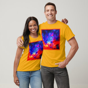 Camiseta Cores Vibrantes de Nebulosas. Comprar Agora