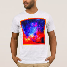 Camiseta Cores Vibrantes de Nebulosas. Comprar Agora