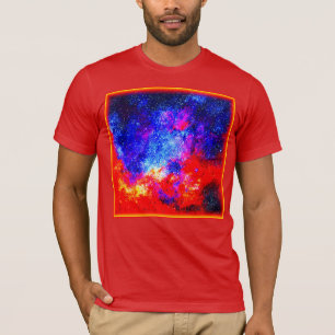 Camiseta Cores Vibrantes de Nebulosas. Comprar Agora