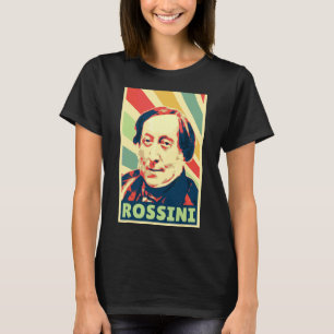 Camiseta Cores Vintage de Gioachino Rossini