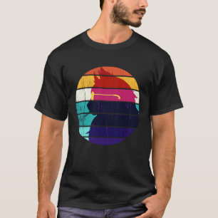 Camiseta Cores Vintage Urbanas Legais Estilo Retro Fofinho
