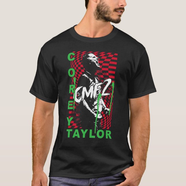Camiseta Corey Taylor - Checker (Frente)
