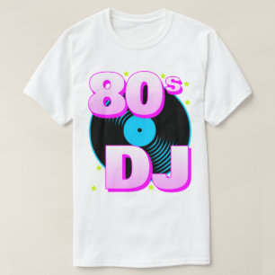 Camiseta Corey Tiger 80s Retro 80s DJ T-Shirt